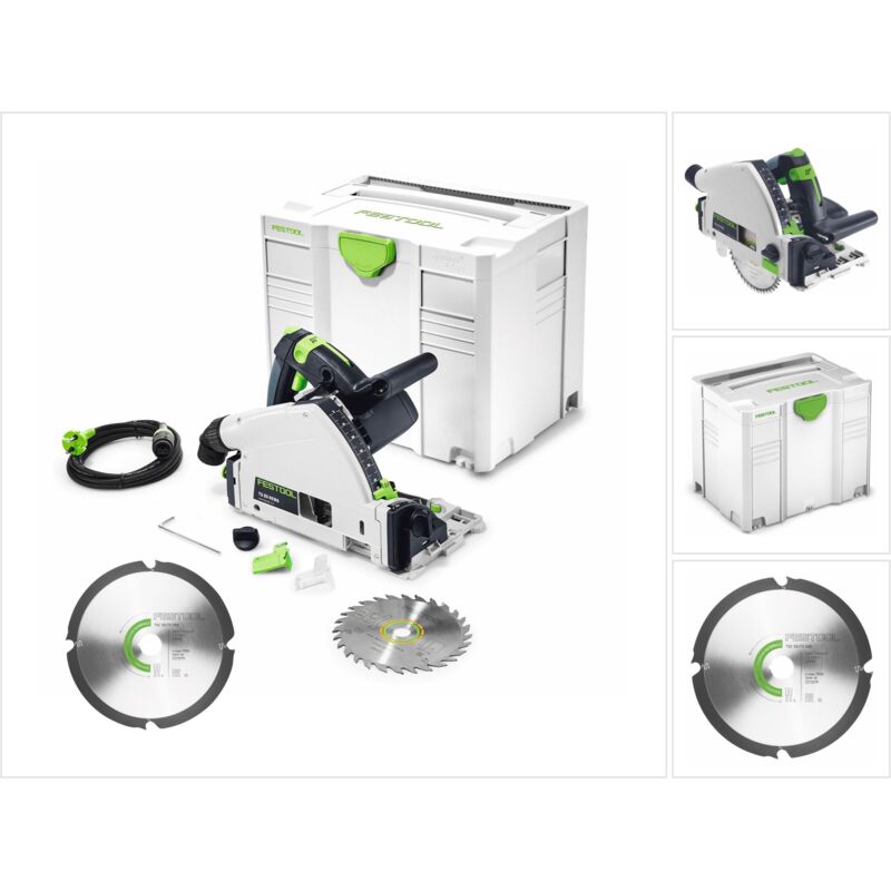 Festool - TS 55 REBQ-Plus Sierra de incisión 1200 W en Systainer ( 561551 ) + Hoja de sierra de diamante 160 x 20 x 2,2 mm DIA4 ( 201910 )
Festool - TS 55 REBQ-Plus Sierra de incisión 1200 W en Systainer ( 561551 ) + Hoja de sierra de diamante 160 x 20 x 2,2 mm DIA4 ( 201910 )