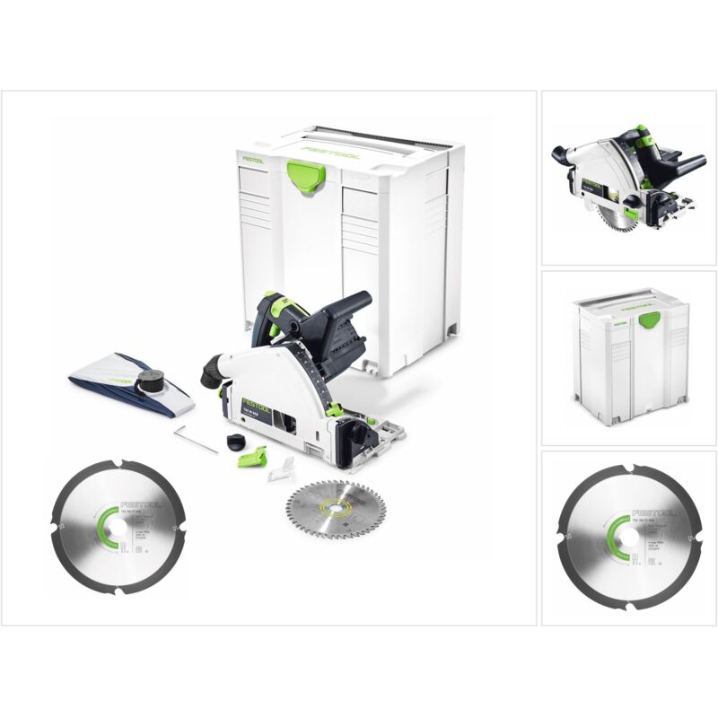 Festool - TSC 55 Li REB Sierra de incisión a batería en maletín SYSTAINER + Hoja de sierra de diamante DIA4 - Sin batería, sin cargador incluidos
Festool - TSC 55 Li REB Sierra de incisión a batería en maletín SYSTAINER + Hoja de sierra de diamante DIA4 - Sin batería, sin cargador incluidos