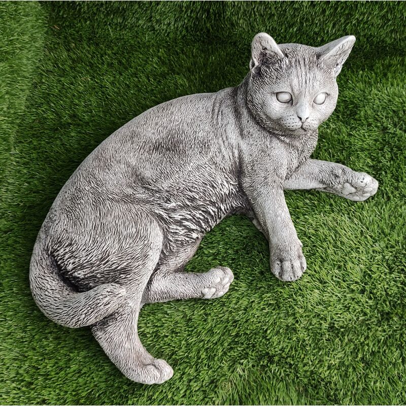 Anaparra - Figura Gato tumbado Americano de hormigón-piedra para exterior 42x29x19cm. Gris
Anaparra - Figura Gato tumbado Americano de hormigón-piedra para exterior 42x29x19cm. Gris