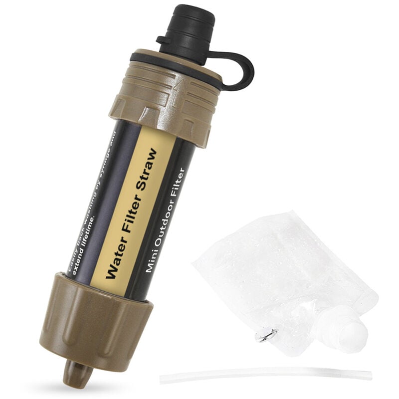Filtro de agua al aire libre, purificador de agua con sistema de filtracion de agua de paja,Ejercito verde
Filtro de agua al aire libre, purificador de agua con sistema de filtracion de agua de paja,Ejercito verde
