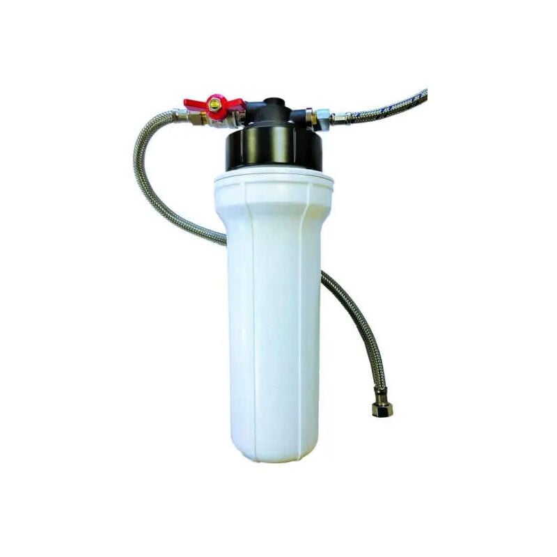 Filtro EF bajo el fregadero + Kit Flex de 3/8 válvulas + FSER para el pesticida de cloro
Filtro EF bajo el fregadero + Kit Flex de 3/8 válvulas + FSER para el pesticida de cloro