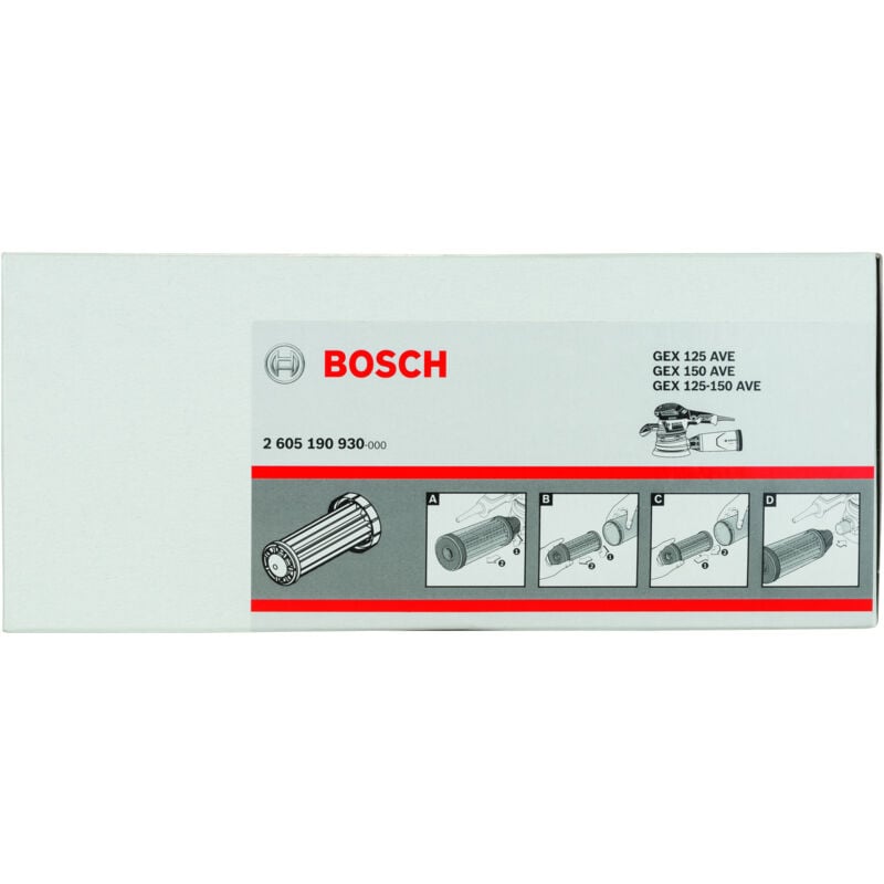 Bosch - 2605190930 Filtro para GEX 125-150 AVE Professional