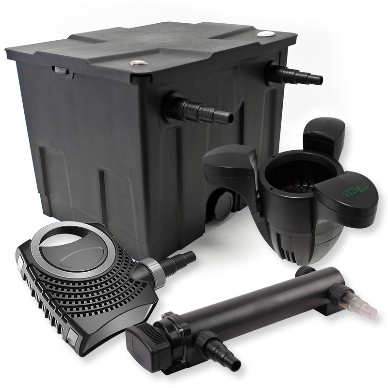 Wiltec - Filtro set estanque 12000l 24W UVC Clarificador NEO8000 70W Bomba Skimmer jardin
Wiltec - Filtro set estanque 12000l 24W UVC Clarificador NEO8000 70W Bomba Skimmer jardin
