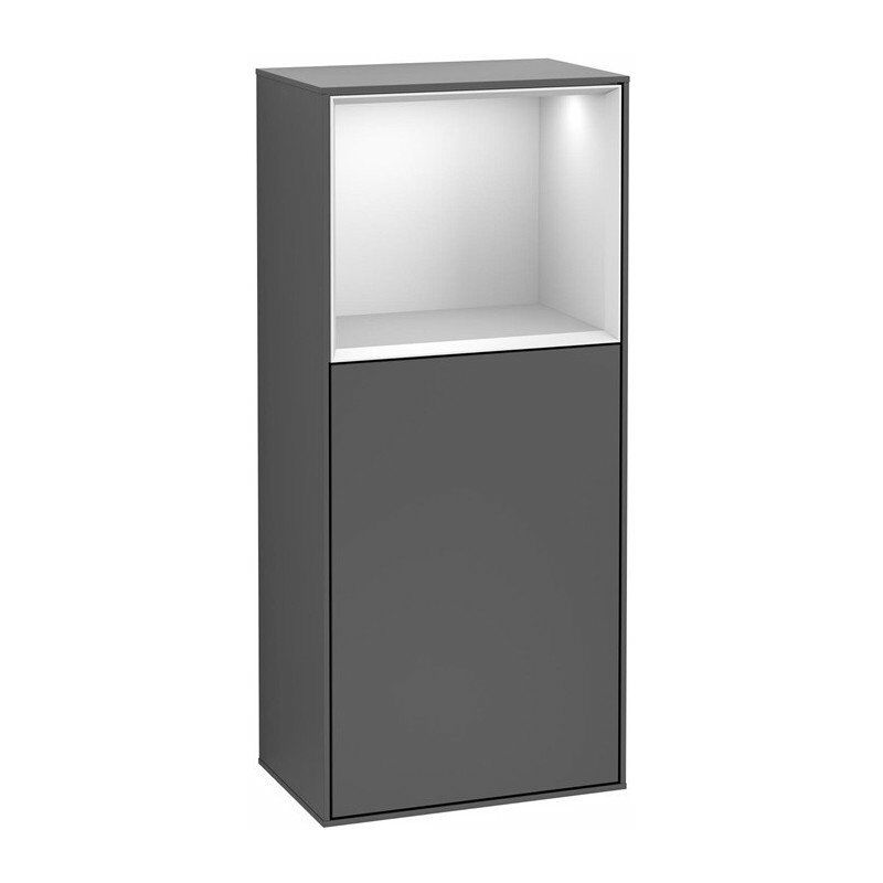Finion, Armarios laterales, 418 x 936 x 270 mm, Angular, con estantería (iluminada), modelo suspendido, En madera, iluminación LED, 1x LED / 2.3W, 2x
Finion, Armarios laterales, 418 x 936 x 270 mm, Angular, con estantería (iluminada), modelo suspendido, En madera, iluminación LED, 1x LED / 2.3W, 2x