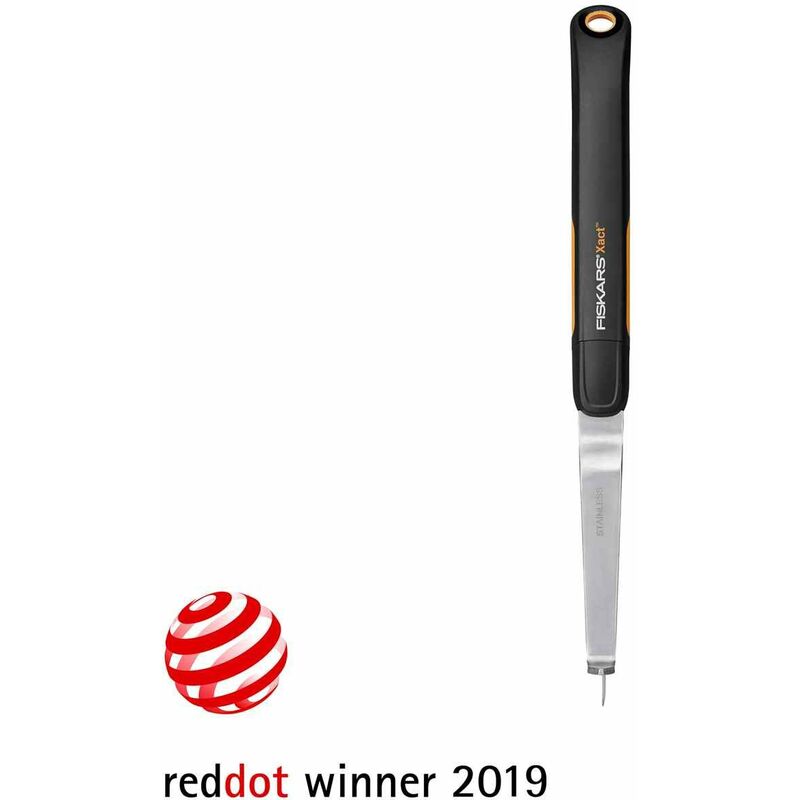 Pequeño Cuchillo Escardador para eliminar malas hierbas y musgo, Negro/Naranja, 1027045 - Fiskars
Pequeño Cuchillo Escardador para eliminar malas hierbas y musgo, Negro/Naranja, 1027045 - Fiskars