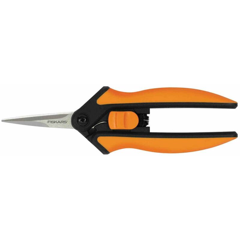 Tijeras para flores Micro-Tip Solid SP13. Ideal para favorecer el crecimiento “saludable” de plantas y flores. Las hojas de precisión son ideales
Tijeras para flores Micro-Tip Solid SP13. Ideal para favorecer el crecimiento “saludable” de plantas y flores. Las hojas de precisión son ideales