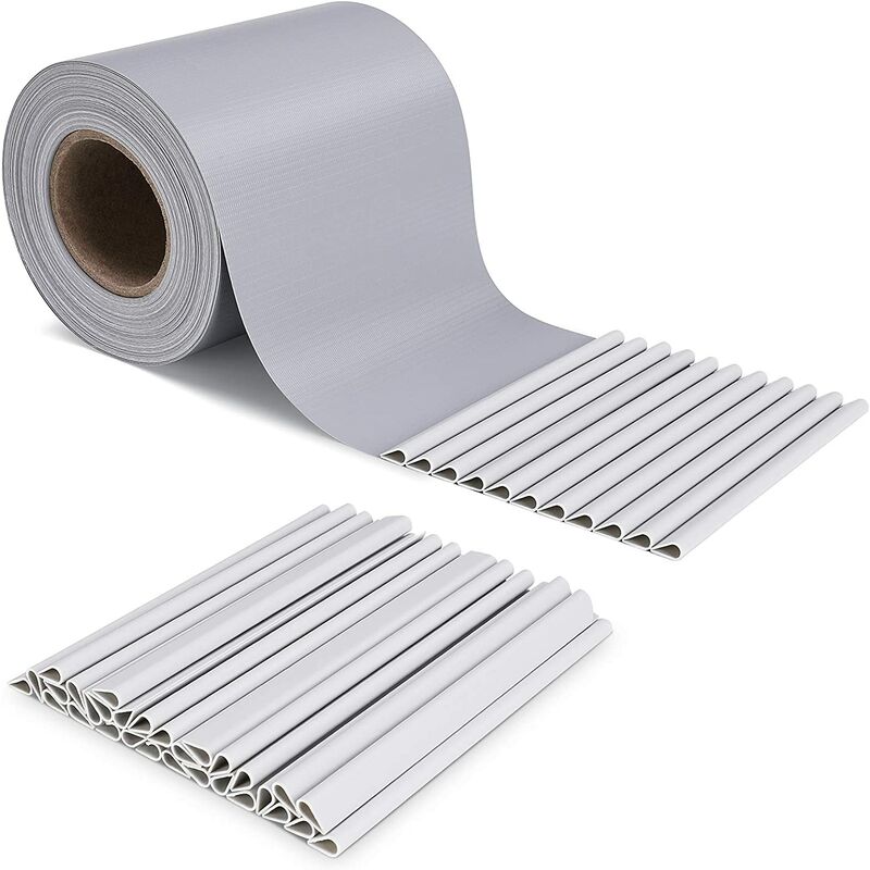 Pantalla para Balcón, Protección de Privacidad Jardin PVC, Protección UV, Resistente al Viento, 350 cm x 19 cm, Adecuada para Jardín,
Pantalla para Balcón, Protección de Privacidad Jardin PVC, Protección UV, Resistente al Viento, 350 cm x 19 cm, Adecuada para Jardín,