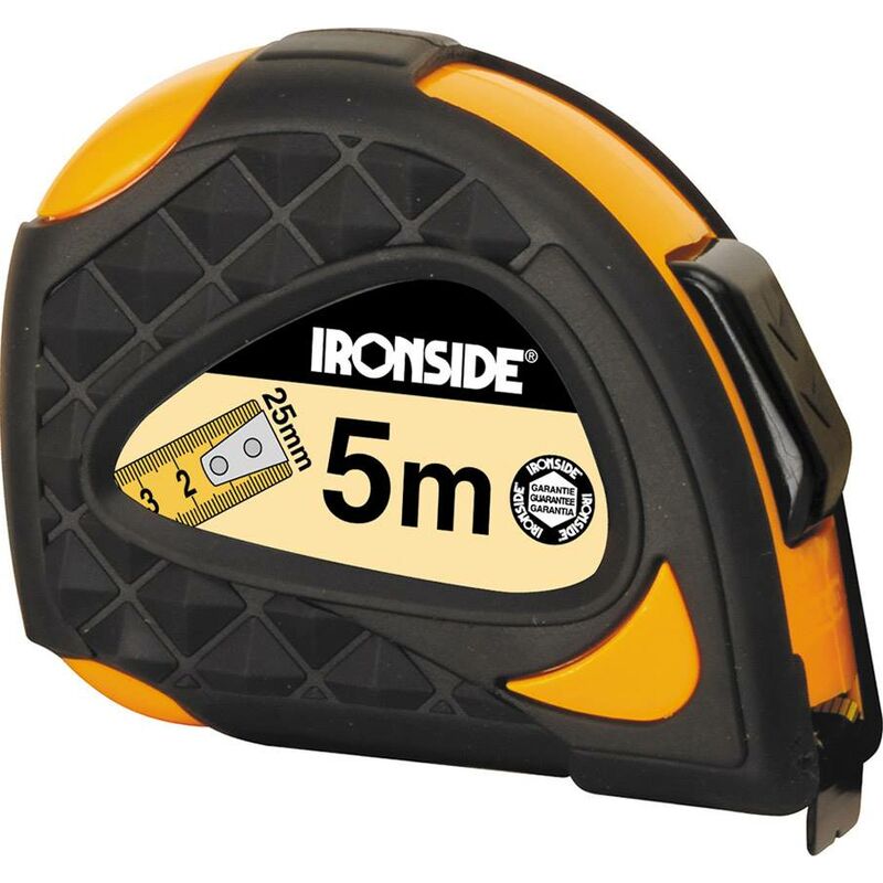 Flexómetro 5m. x 25mm. - Ironside