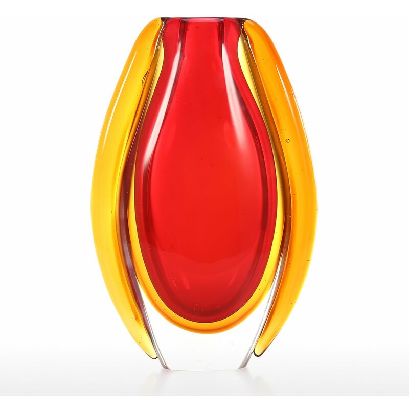 Tooarts - Florero de vidrio Escultura de vidrio abstracta Regalos Decoracion Florero de vidrio decorativo Centro de mesa Arte de vidrio Decoracion
Tooarts - Florero de vidrio Escultura de vidrio abstracta Regalos Decoracion Florero de vidrio decorativo Centro de mesa Arte de vidrio Decoracion