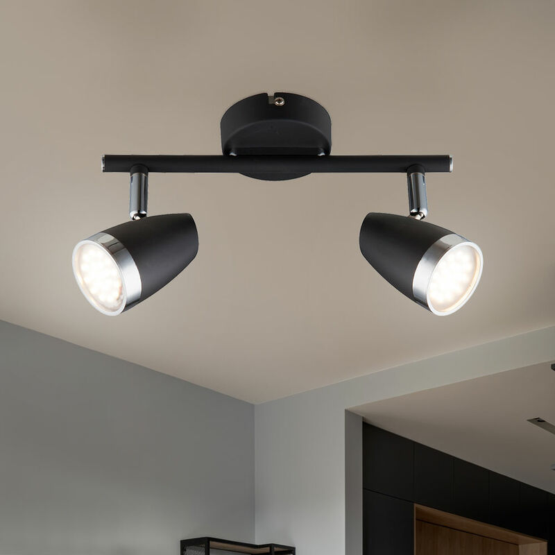 Foco de techo LED antracita iluminación de sala de estar lámpara de punto de pasillo ajustable
Foco de techo LED antracita iluminación de sala de estar lámpara de punto de pasillo ajustable