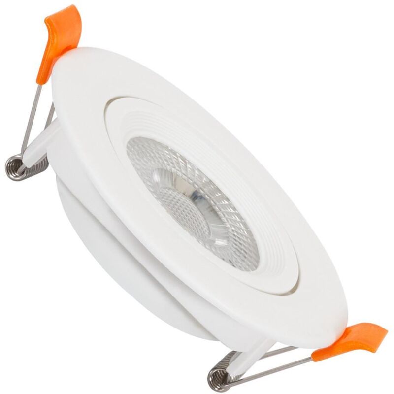 Foco Downlight LED 5W Solid COB Direccionable Circular Blanco Corte Ø 75 mm Blanco Frío 6000K - Blanco Frío 6000K
Foco Downlight LED 5W Solid COB Direccionable Circular Blanco Corte Ø 75 mm Blanco Frío 6000K - Blanco Frío 6000K