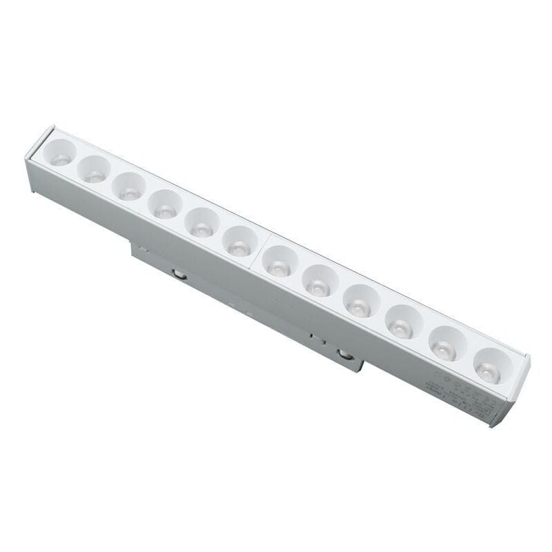 Foco LED Blanco para Carril Magnético 12W Chip Osram 48V Monofásico CRI 90 UGR 17 Blanco Cálido 3000K | IluminaShop
Foco LED Blanco para Carril Magnético 12W Chip Osram 48V Monofásico CRI 90 UGR 17 Blanco Cálido 3000K | IluminaShop