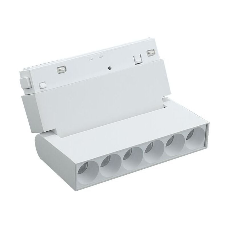 Foco LED Blanco para Carril Magnético 6W Magne Chip Osram 48V Monofásico CRI 90 UGR 17 Blanco Neutro 4500K | IluminaShop
Foco LED Blanco para Carril Magnético 6W Magne Chip Osram 48V Monofásico CRI 90 UGR 17 Blanco Neutro 4500K | IluminaShop