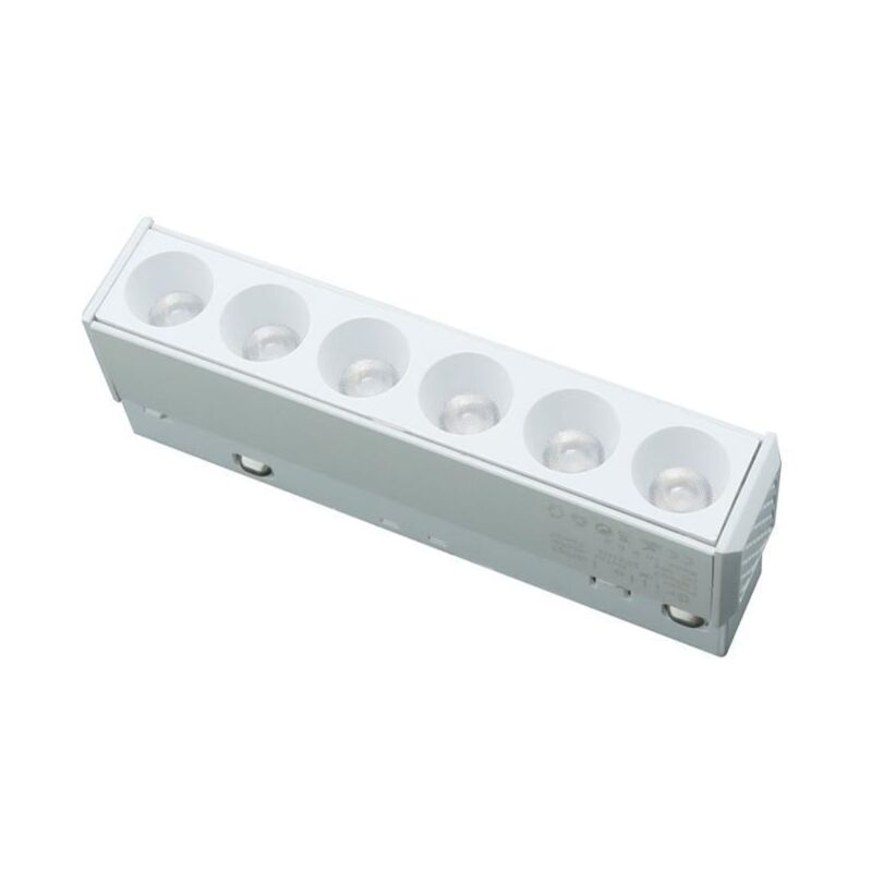Foco LED Blanco para Carril Magnético 6W Magne II Chip Osram 48V Monofásico CRI 90 UGR 17 Blanco Cálido 3000K | IluminaShop
Foco LED Blanco para Carril Magnético 6W Magne II Chip Osram 48V Monofásico CRI 90 UGR 17 Blanco Cálido 3000K | IluminaShop