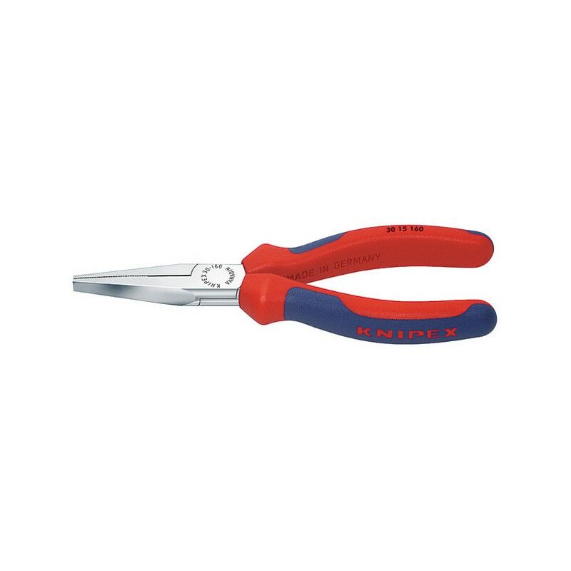 Knipex - Pinza de largos picos, de acero eléctrico al cromado vanadium, cabeza cromado, Asas de tubo de plástico, Largo : 160 mm, Largo de los picos
Knipex - Pinza de largos picos, de acero eléctrico al cromado vanadium, cabeza cromado, Asas de tubo de plástico, Largo : 160 mm, Largo de los picos