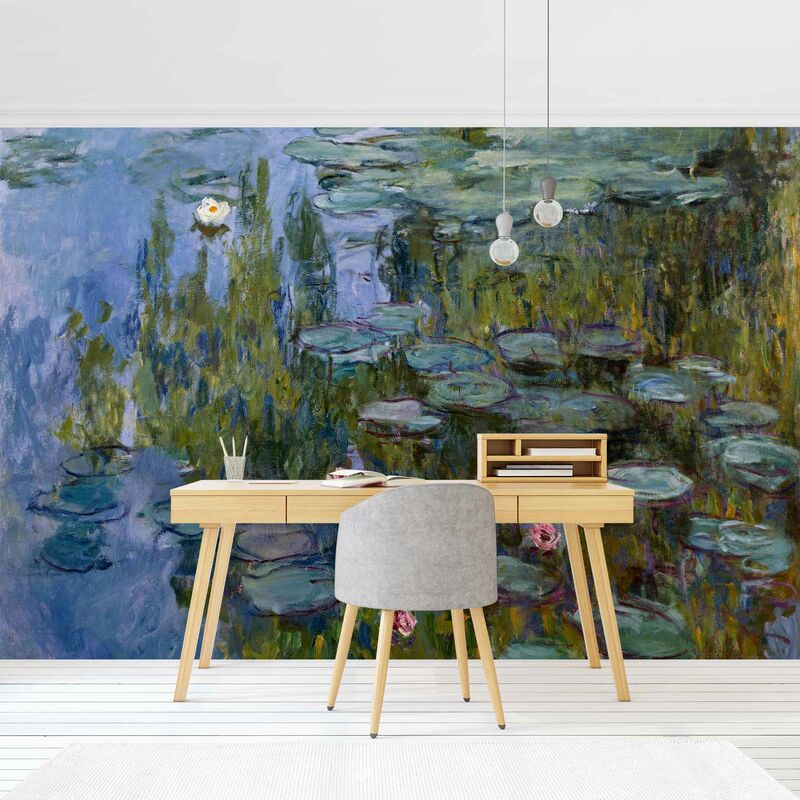 Fotomural - Claude Monet - Water Lilies (Nympheas) - Mural apaisado Dimensión LxA: 225cm x 336cm 
Fotomural - Claude Monet - Water Lilies (Nympheas) - Mural apaisado Dimensión LxA: 225cm x 336cm