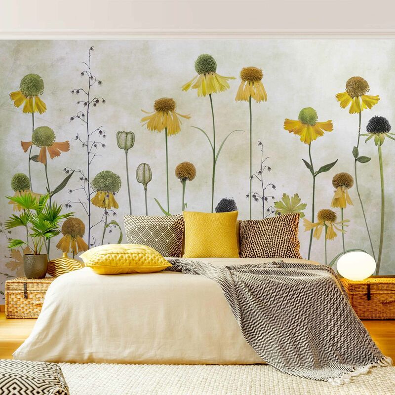 Fotomural - Delicate Helenium Flowers - Mural apaisado Dimensión LxA: 225cm x 336cm
Fotomural - Delicate Helenium Flowers - Mural apaisado Dimensión LxA: 225cm x 336cm