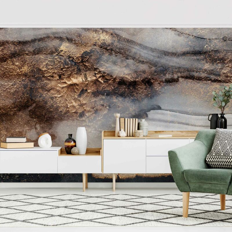 Fotomural - Golden Marble Painted - Mural apaisado Dimensión LxA: 320cm x 480cm
Fotomural - Golden Marble Painted - Mural apaisado Dimensión LxA: 320cm x 480cm