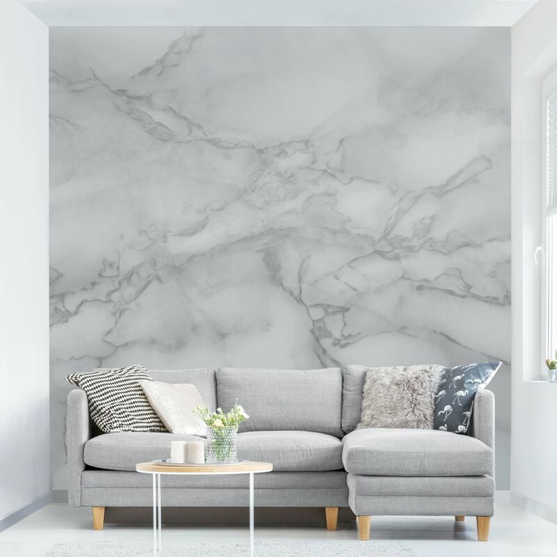 Fotomural - Marble Look Black And White - Mural cuadrado Dimensión LxA: 240cm x 240cm
Fotomural - Marble Look Black And White - Mural cuadrado Dimensión LxA: 240cm x 240cm
