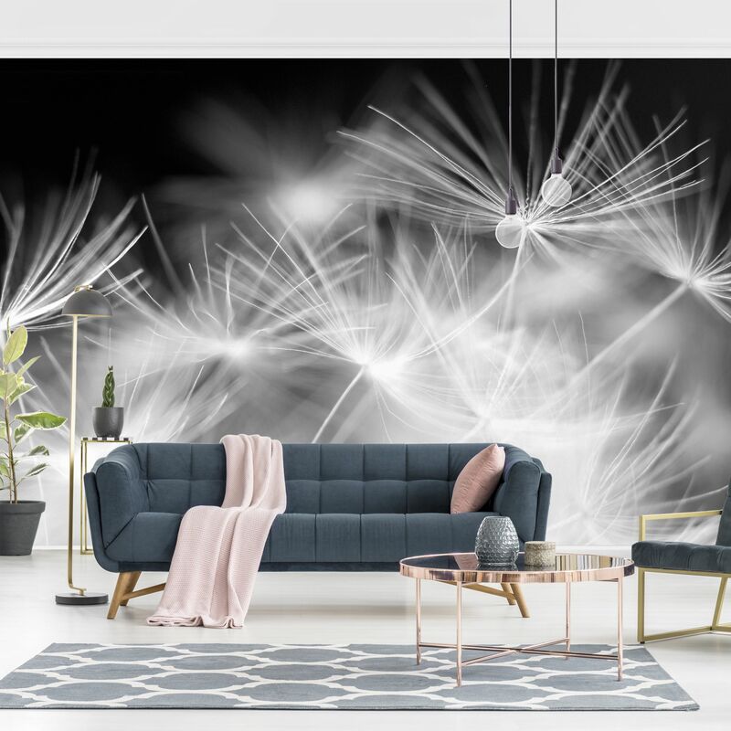 Fotomural - Moving Dandelions Close Up On Black Background - Mural apaisado Dimensión LxA: 320cm x 480cm
Fotomural - Moving Dandelions Close Up On Black Background - Mural apaisado Dimensión LxA: 320cm x 480cm