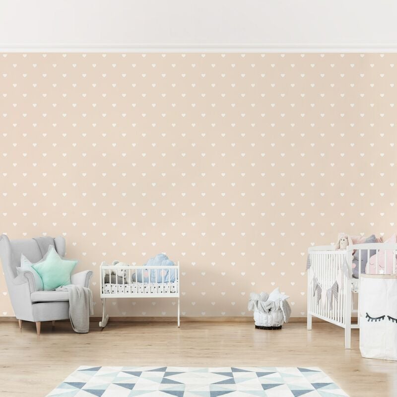 Fotomural - No.YK58 White Hearts On Cream - Mural apaisado Dimensión LxA: 255cm x 384cm
Fotomural - No.YK58 White Hearts On Cream - Mural apaisado Dimensión LxA: 255cm x 384cm