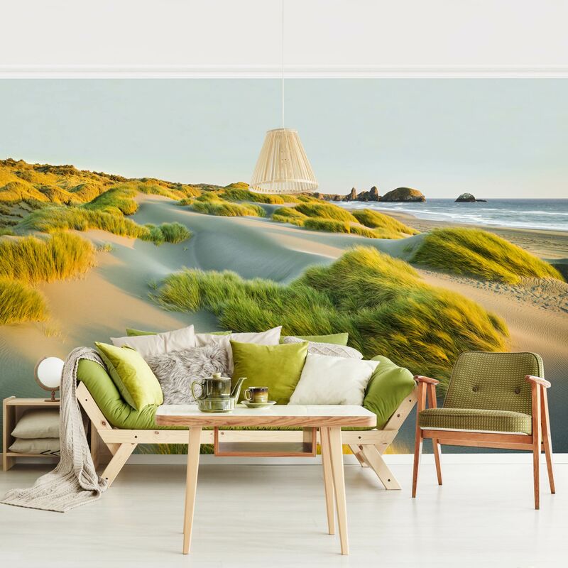Fotomural Premium - Dunes And Grasses At The Sea - Mural apaisado Dimensión LxA: 255cm x 384cm Material: Premium
Fotomural Premium - Dunes And Grasses At The Sea - Mural apaisado Dimensión LxA: 255cm x 384cm Material: Premium