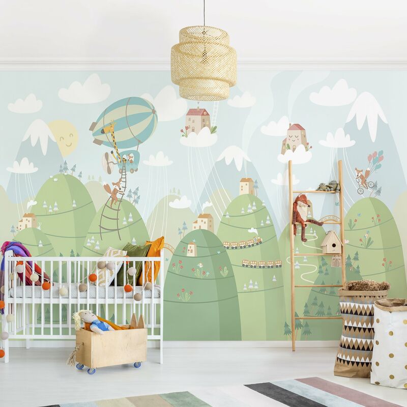 Fotomural Premium - Forest With Houses And Animals - Mural apaisado Dimensión LxA: 290cm x 432cm Material: Premium
Fotomural Premium - Forest With Houses And Animals - Mural apaisado Dimensión LxA: 290cm x 432cm Material: Premium