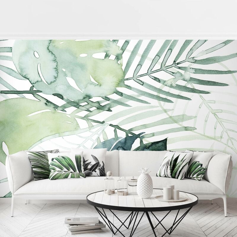 Fotomural Premium - Palm Fronds In Water Color I - Mural apaisado Dimensión LxA: 320cm x 480cm Material: Premium
Fotomural Premium - Palm Fronds In Water Color I - Mural apaisado Dimensión LxA: 320cm x 480cm Material: Premium
