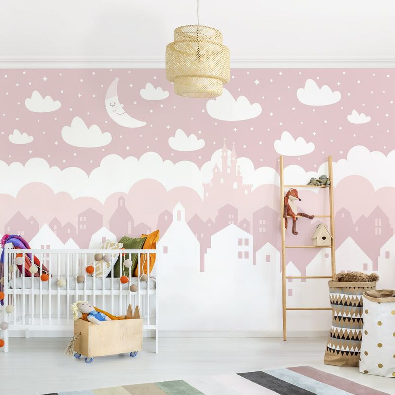 Fotomural Premium - Starry Sky With Houses And Moon In Pink - Mural apaisado Dimensión LxA: 320cm x 480cm Material: Premium
Fotomural Premium - Starry Sky With Houses And Moon In Pink - Mural apaisado Dimensión LxA: 320cm x 480cm Material: Premium