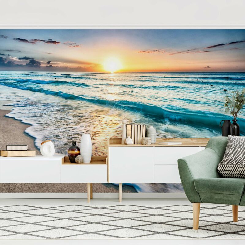 Fotomural Premium - Sunset At The Beach - Mural apaisado Dimensión LxA: 255cm x 384cm Material: Premium
Fotomural Premium - Sunset At The Beach - Mural apaisado Dimensión LxA: 255cm x 384cm Material: Premium