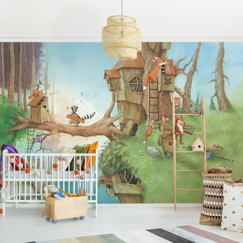 Fotomural Premium - Vasily Raccoon - Vasily And Family Fox - Mural apaisado Dimensión LxA: 190cm x 288cm Material: Premium
Fotomural Premium - Vasily Raccoon - Vasily And Family Fox - Mural apaisado Dimensión LxA: 190cm x 288cm Material: Premium