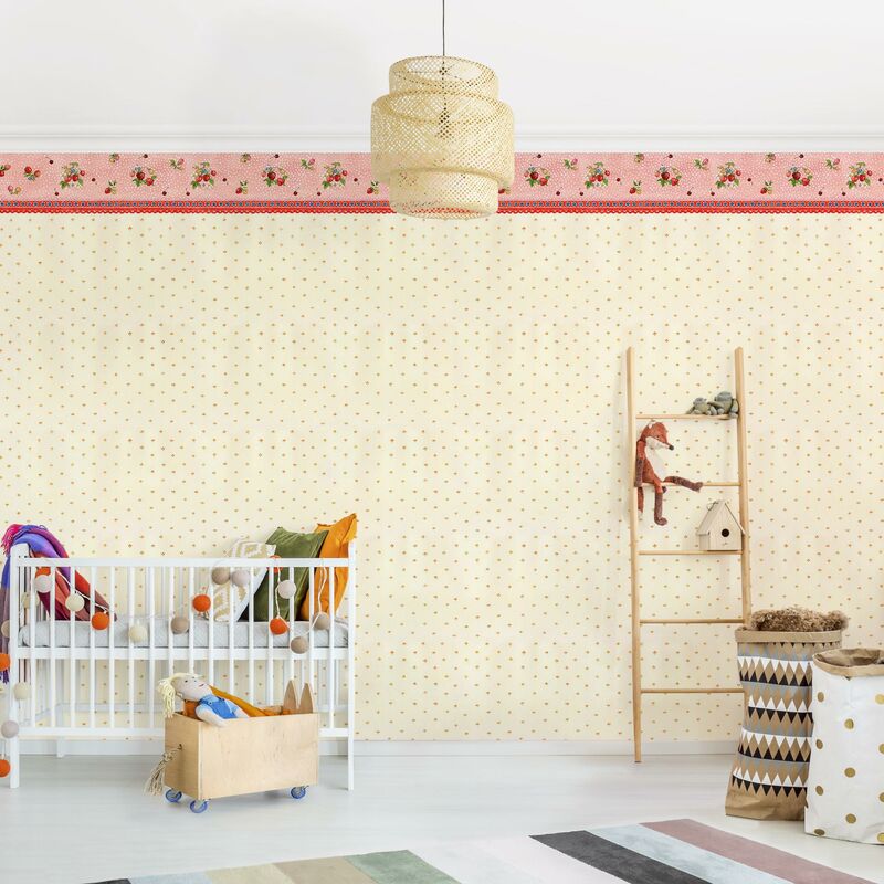 Fotomural - Strawberry Rabbit Erdbeerfee - Strawberry Pattern - Mural apaisado Dimensión LxA: 190cm x 288cm
Fotomural - Strawberry Rabbit Erdbeerfee - Strawberry Pattern - Mural apaisado Dimensión LxA: 190cm x 288cm