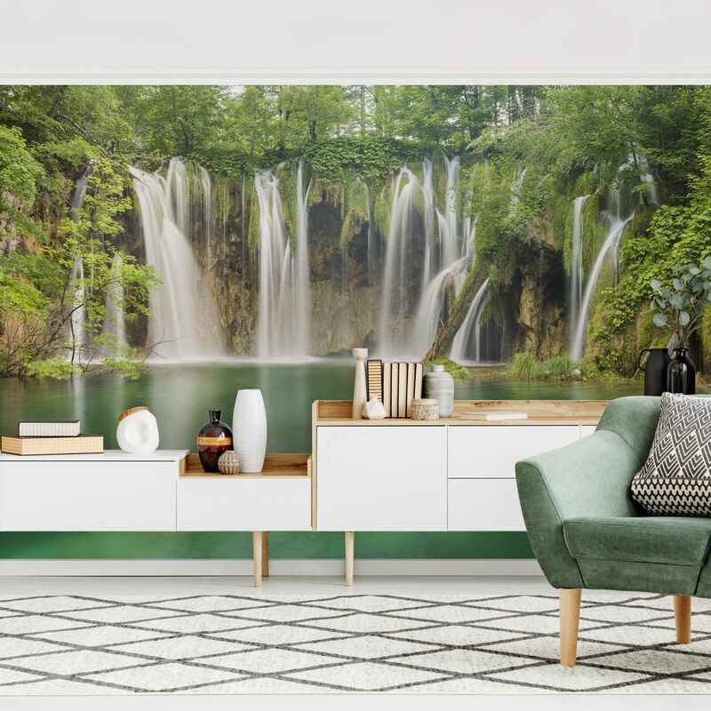 Fotomural - Waterfall Plitvice Lakes - Mural apaisado Dimensión LxA: 320cm x 480cm
Fotomural - Waterfall Plitvice Lakes - Mural apaisado Dimensión LxA: 320cm x 480cm