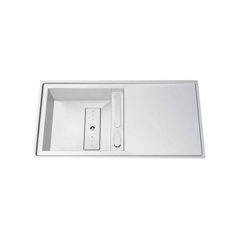 Fregadero de cocina de un seno con grifería integrada Invisible 105 de Rodi 100X50CM Para Encastrar
Fregadero de cocina de un seno con grifería integrada Invisible 105 de Rodi 100X50CM Para Encastrar