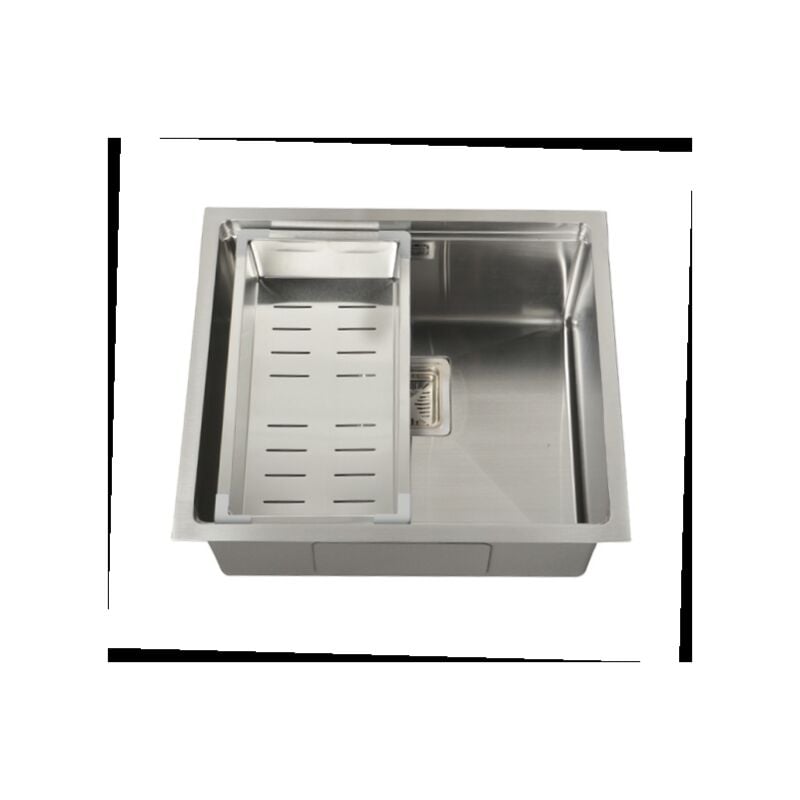 Fregadero de un seno en inox Kenia 21,5 cm(alto) 44 cm(ancho) 44 cm(largo) Opción con bandeja
Fregadero de un seno en inox Kenia 21,5 cm(alto) 44 cm(ancho) 44 cm(largo) Opción con bandeja