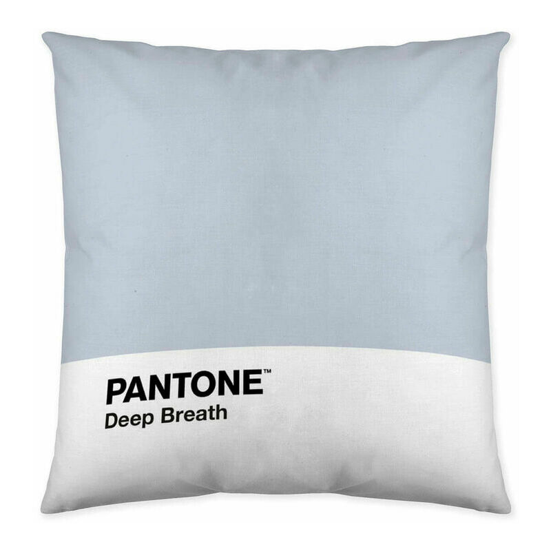 Funda de cojín Deep Breath Pantone (50 x 50 cm)