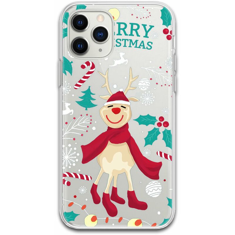 Funda de TPU suave y fina para Navidad, transparente con diseno navideno, protectora de cuerpo completo, antideslizante, para telefono celular,
Funda de TPU suave y fina para Navidad, transparente con diseno navideno, protectora de cuerpo completo, antideslizante, para telefono celular,