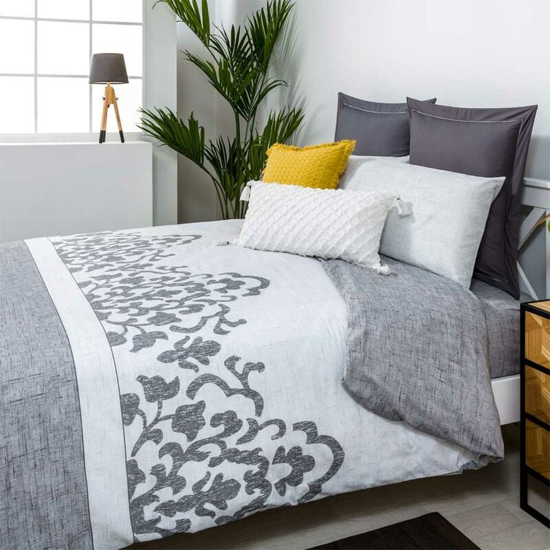 Funda Nordica Reversible Arabian 50% ALGODÓN-50% POLIÉSTER. Color Gris - Disponible en varios tamaños - Cama de 105 X 190/200 - Blanco
Funda Nordica Reversible Arabian 50% ALGODÓN-50% POLIÉSTER. Color Gris - Disponible en varios tamaños - Cama de 105 X 190/200 - Blanco