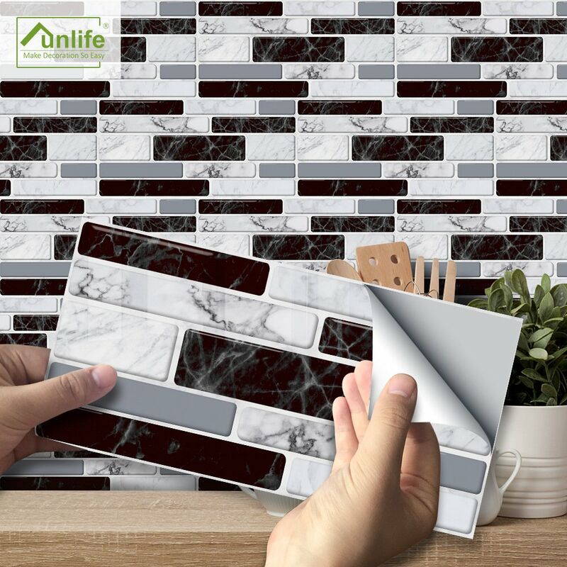 Funlife pegatinas de pared de decoracion de cocina americana, pegatinas de pared de marmol de imitacion clasicas en blanco y negro
Funlife pegatinas de pared de decoracion de cocina americana, pegatinas de pared de marmol de imitacion clasicas en blanco y negro