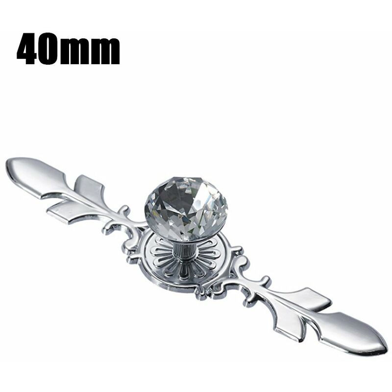 Gabinete tira Perilla, manijas bola de cristal de vidrio, en forma de diamante manijas Armario,40 mm
Gabinete tira Perilla, manijas bola de cristal de vidrio, en forma de diamante manijas Armario,40 mm