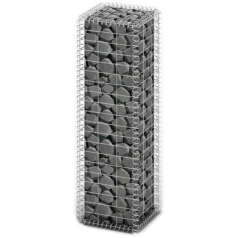 Cesta para Muro de Gaviones de Alambre Galvanizado 100x30x30 cm - Plateado - Vidaxl
Cesta para Muro de Gaviones de Alambre Galvanizado 100x30x30 cm - Plateado - Vidaxl