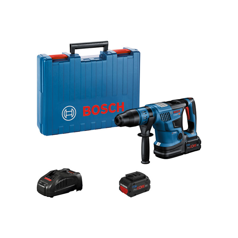 Bosch Professional BITURBO martillo perforador batería GBH 18V-36 C (con SDS max, 2 ProCORE18V 5.5Ah, cargador rápido GAL 1880 CV, Bluetooth GCY 42,
Bosch Professional BITURBO martillo perforador batería GBH 18V-36 C (con SDS max, 2 ProCORE18V 5.5Ah, cargador rápido GAL 1880 CV, Bluetooth GCY 42,
