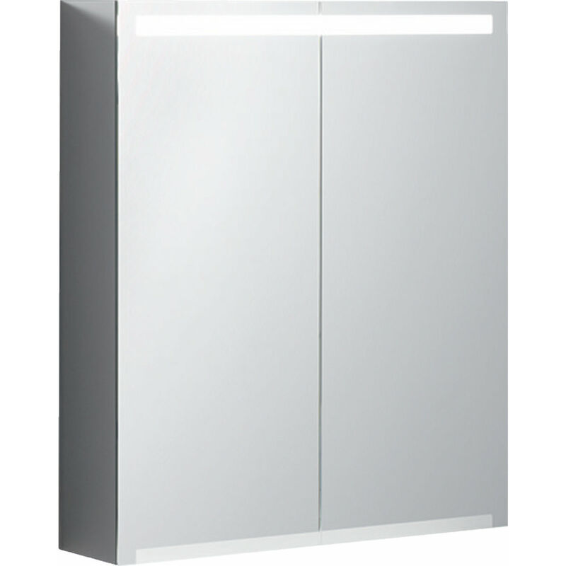 Geberit Opción armario con espejo con iluminación, dos puertas, anchura 60 cm, 500582001 - 500.582.00.1
Geberit Opción armario con espejo con iluminación, dos puertas, anchura 60 cm, 500582001 - 500.582.00.1