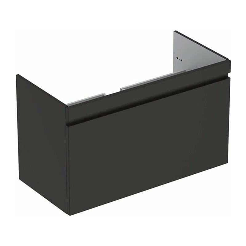 Mueble bajo lavabo para mueble Geberit Renova Plan, con un cajón y un cajón inglés: Ancho 98,8cm, Alto 58,5cm, Fondo 47,3cm, Gris aterciopelado /
Mueble bajo lavabo para mueble Geberit Renova Plan, con un cajón y un cajón inglés: Ancho 98,8cm, Alto 58,5cm, Fondo 47,3cm, Gris aterciopelado /