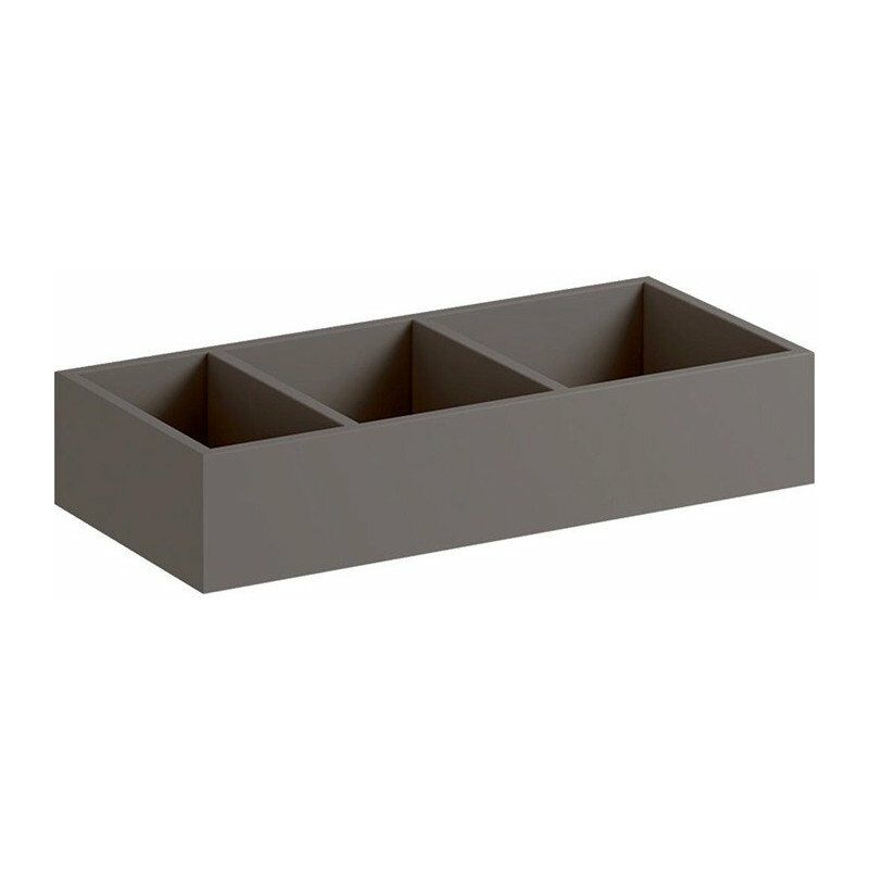 Caja de almacenamiento Xeno², disposición en A: B : 37,3 cm, A : 9,8 cm, T : 20,8 cm, gris Scultura / Melamina estructurada con madera - Geberit
Caja de almacenamiento Xeno², disposición en A: B : 37,3 cm, A : 9,8 cm, T : 20,8 cm, gris Scultura / Melamina estructurada con madera - Geberit