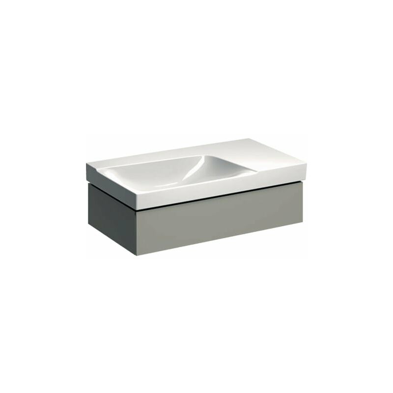 Keramag - Xeno 2 Módulo de lavabo con sifón a la izquierda 807391 880x220x462mm, Gris, lacado mate - 807391000
Keramag - Xeno 2 Módulo de lavabo con sifón a la izquierda 807391 880x220x462mm, Gris, lacado mate - 807391000
