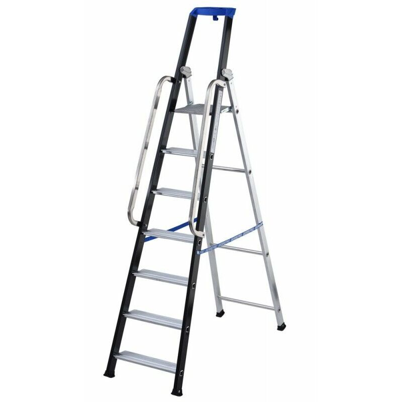 GIERRE AL756 - Escalera profesional de aluminio de tijera Stabila Pro (7 peldaños)
GIERRE AL756 - Escalera profesional de aluminio de tijera Stabila Pro (7 peldaños)