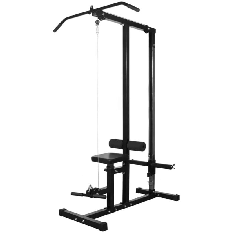 Gimnasio casero sin pesas - Negro - Vidaxl