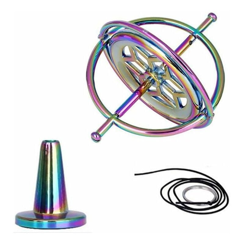 Giroscopio antigravedad Metal Mecánico Giroscópico Física, Juguetes Accesorios de vales de regalo (coloridos)
Giroscopio antigravedad Metal Mecánico Giroscópico Física, Juguetes Accesorios de vales de regalo (coloridos)