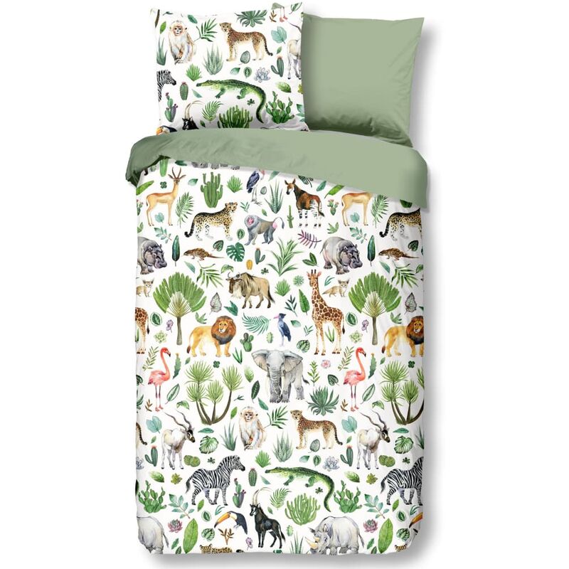Funda de edredón infantil JUNGLE 140x200/220cm multicolor - Multicolor - Good Morning
Funda de edredón infantil JUNGLE 140x200/220cm multicolor - Multicolor - Good Morning
